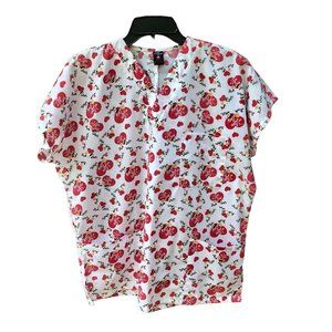I Love Lucy Scrub Top M Used Healthcare Clinical